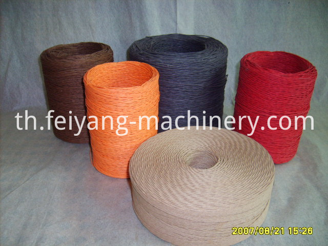 ถุงกระดาษหลากสีเชือกบิดกระดาษ Paper Bags Colorful Twisted Paper Rope